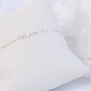 Bracelet mariage perle swarovski blanche argent 925
